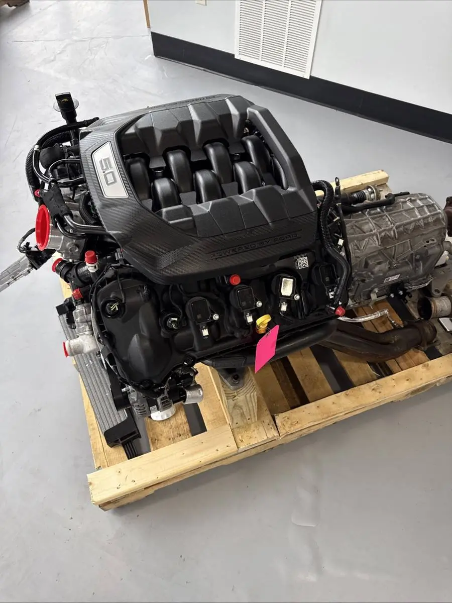 FORD 2021 MUSTANG GT GEN 3 COYOTE ENGINE AND 10R80 TRANSMISSION