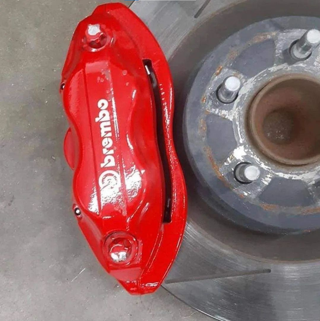 4 Piston Brembo Brakes With Rotors, Spindles And Brake Lines for Sale - Image 2
