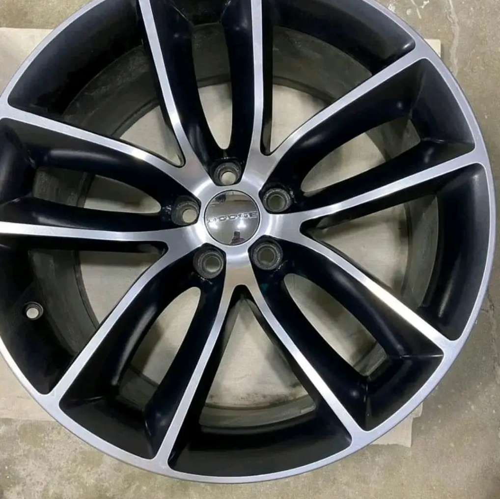 Dodge Charger Rims With New Center Caps Included for Sale