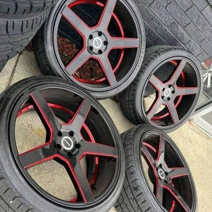 Wheel Set Hellcat Reps With Tires for Sale - Image 3