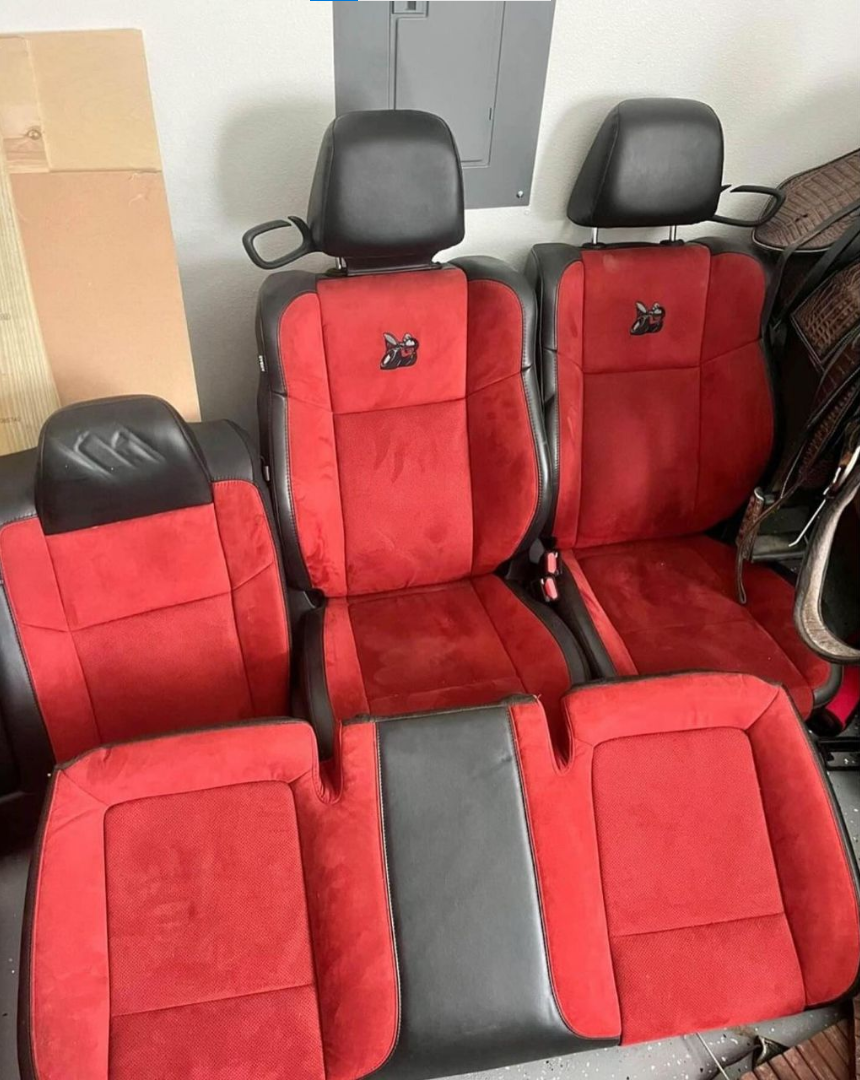 Scat Pack Red Suede Seats for Sale
